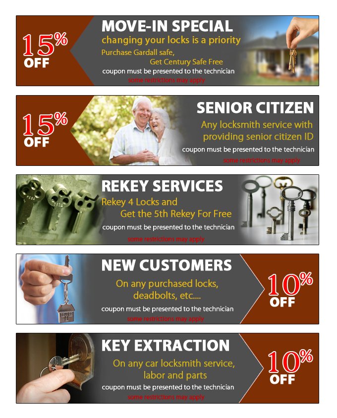 Coupon for Locksmith Services Orange Park, FL Orange Park Locksmith Store